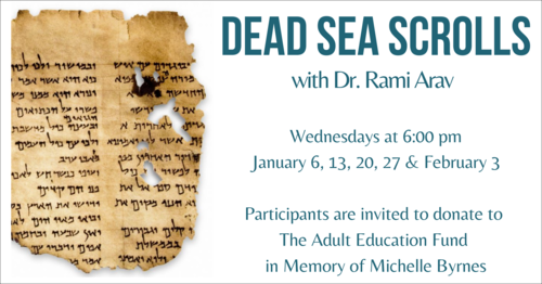 Banner Image for Dead Sea Scrolls with Dr. Rami Arav