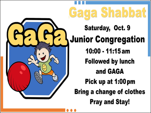 Banner Image for GaGa Shabbat
