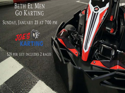Banner Image for Men's Go Karting