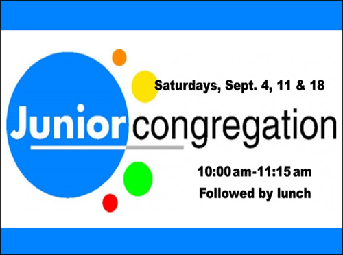 Banner Image for Jr. Congregation