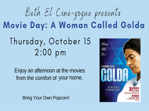 Banner Image for Movie Day: A Woman Called Golda