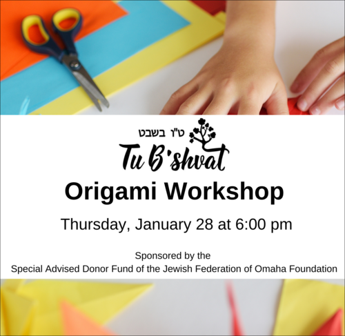 Banner Image for Tu B'Shvat Origami Workshop