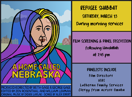Banner Image for Refugee Shabbat with Guest Speaker Stacy Martin
