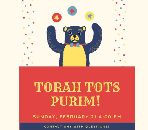 Banner Image for Torah Tots (ages 3-5)