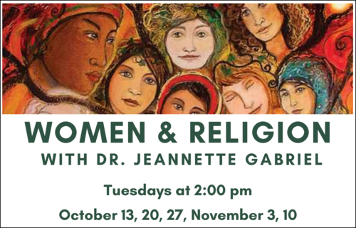 Banner Image for Women & Religion with Jeannette Gabriel